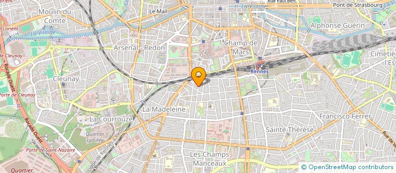 localisation de l'entreprise MODULE à RENNES