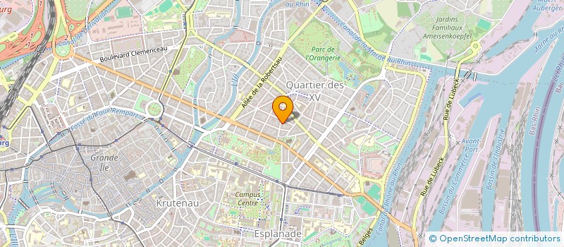 localisation de l'entreprise MODULE CONSTRUCTIONS à STRASBOURG