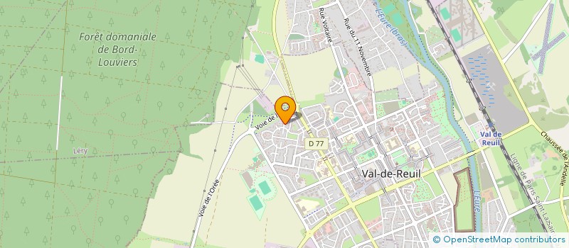 localisation de l'entreprise MODULE ENR  VAL-DE-REUIL