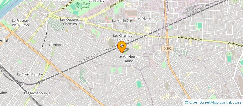 localisation de l'entreprise MODULE FINANCE  SARTROUVILLE