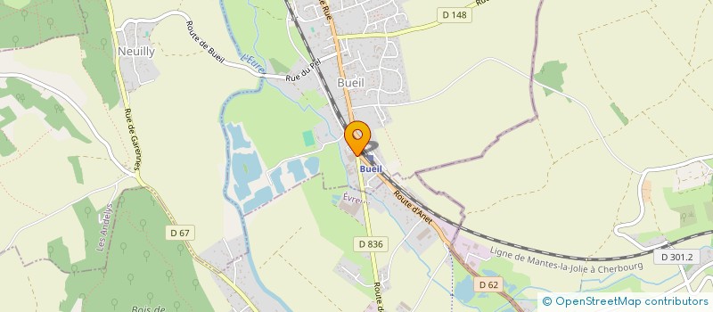 localisation de l'entreprise MODULE INTERNATIONAL INDUSTRY  BUEIL