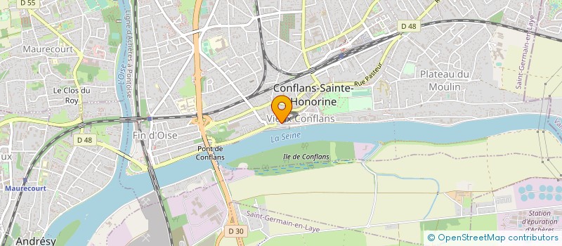 localisation de l'entreprise MODULE SA à CONFLANS-SAINTE-HONORINE