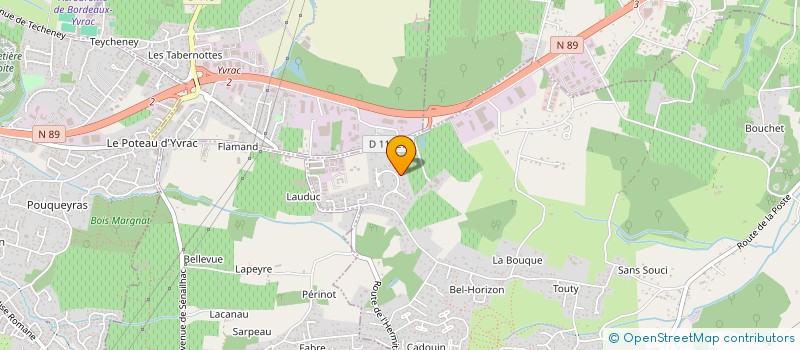 localisation de l'entreprise MODULEAN à POMPIGNAC