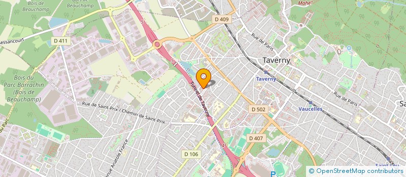 localisation de l'entreprise MODULES BAT CONCEPT à TAVERNY