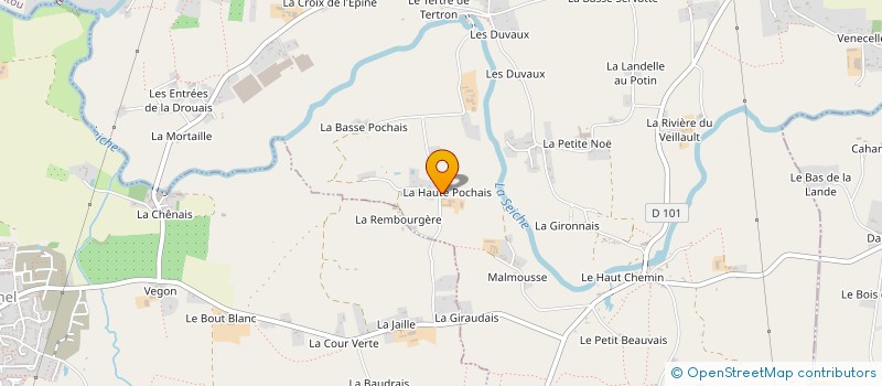 localisation de l'entreprise MODULIK  NOUVOITOU