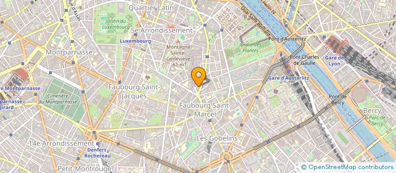 localisation de l'entreprise MODULO 3 ARCHITECTURE  PARIS