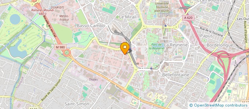 localisation de l'entreprise MODULO THERMO CONCEPT EN ABREGE MTC à TOULOUSE