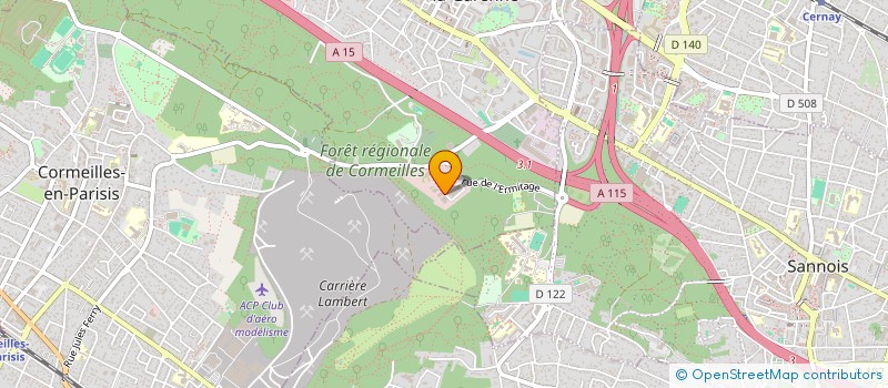 localisation de l'entreprise MODULR.ARCHI à FRANCONVILLE