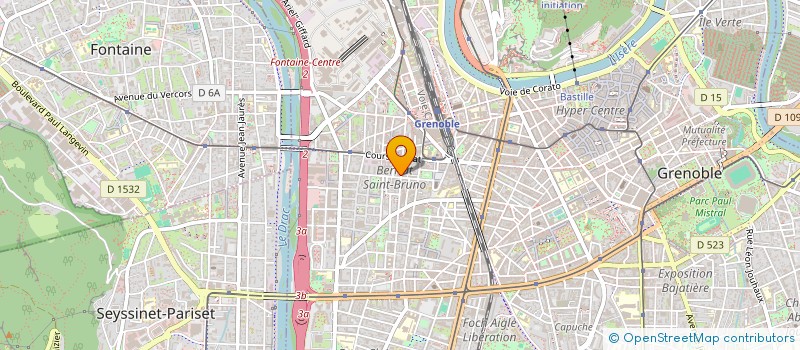localisation de l'entreprise MODUS OPERANDI  GRENOBLE