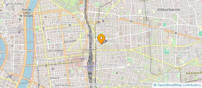 localisation de l'entreprise MODUS OPERANDI à LYON