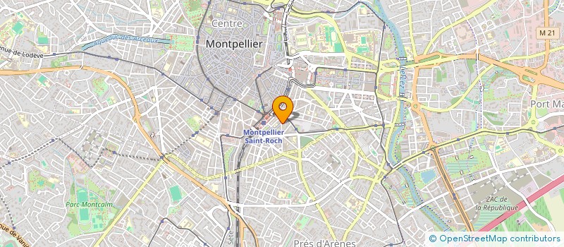 localisation de l'entreprise MODUS PONENS  MONTPELLIER