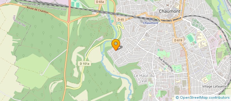 localisation de l'entreprise MODUS VIVENDI à CHAUMONT