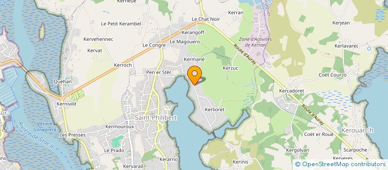 localisation de l'entreprise MODUS VIVENDI 80  SAINT-PHILIBERT