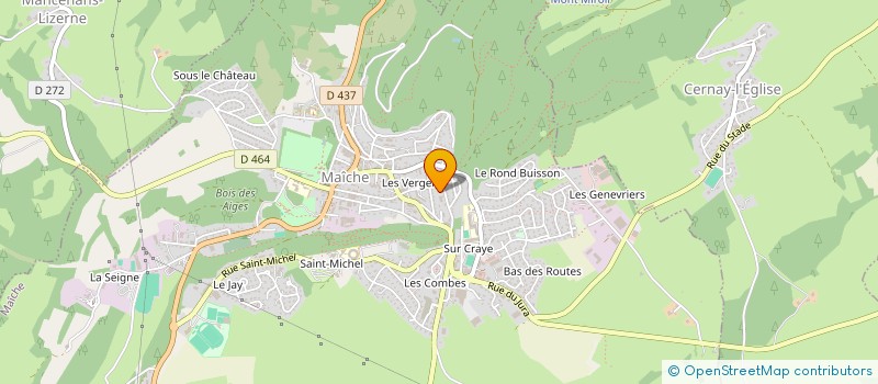 localisation de l'entreprise MODY BOITES à MAICHE