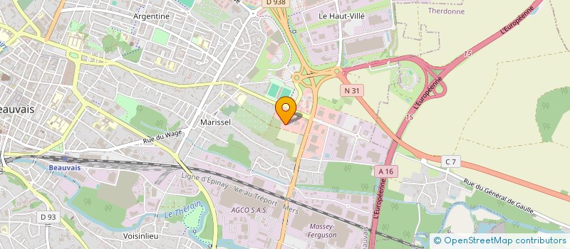 localisation de l'entreprise MODYMOD à BEAUVAIS