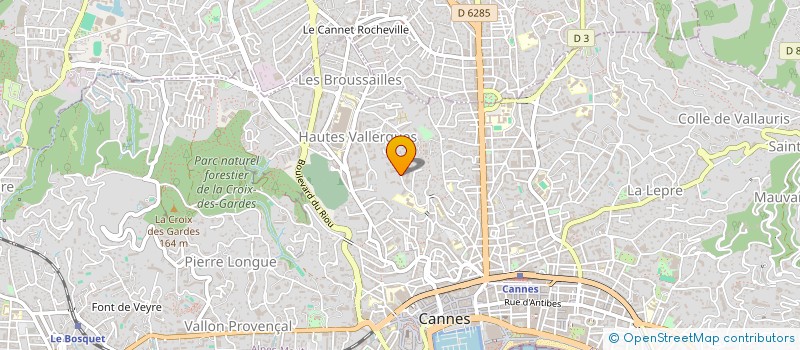 localisation de l'entreprise MOE 06 à CANNES