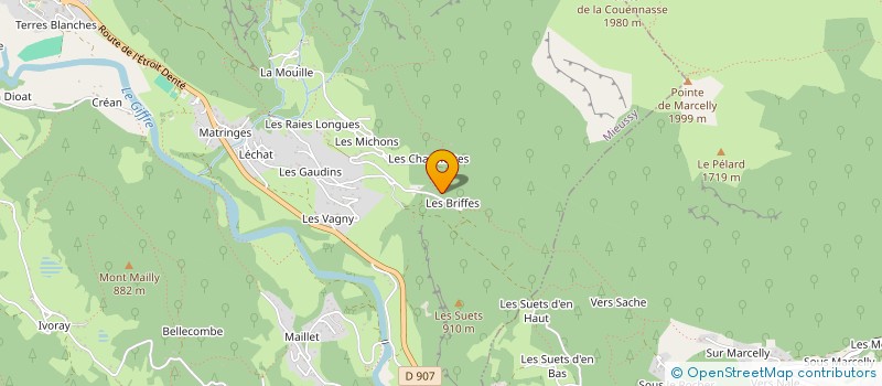 localisation de l'entreprise MOE DES ALPES à MIEUSSY