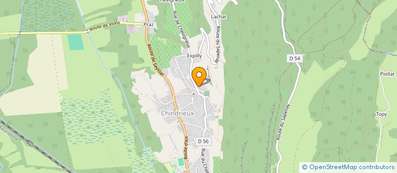 localisation de l'entreprise MOE LEMAN  AIX-LES-BAINS