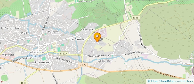 localisation de l'entreprise MOE PROJECT  PELISSANNE