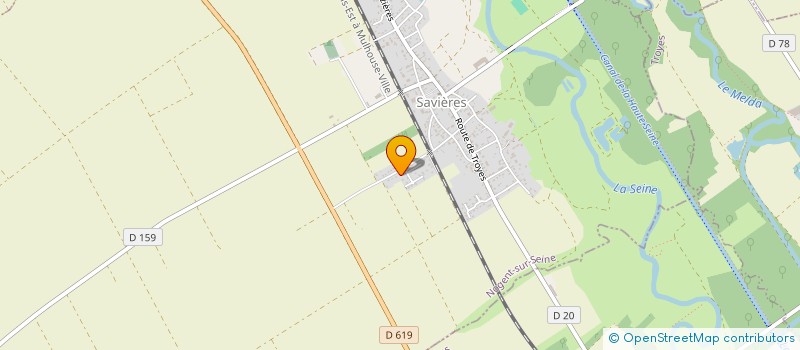 localisation de l'entreprise MOEA  SAVIERES