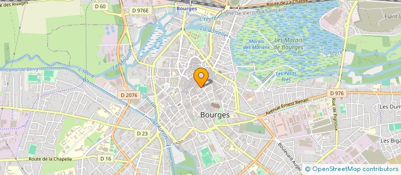 localisation de l'entreprise MOEBIUS  BOURGES