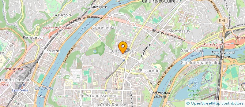 localisation de l'entreprise MOEBIUS CAPITAL  CALUIRE-ET-CUIRE