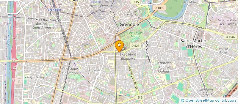 localisation de l'entreprise MOEDER  GRENOBLE