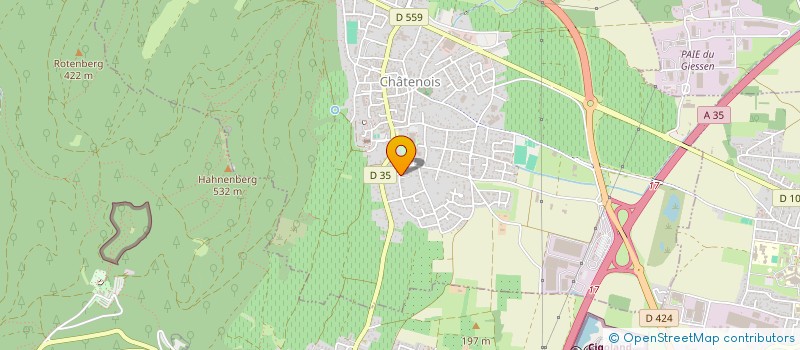 localisation de l'entreprise MOEG & MOEG  CHATENOIS