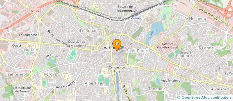 localisation de l'entreprise MOEHA à VANNES