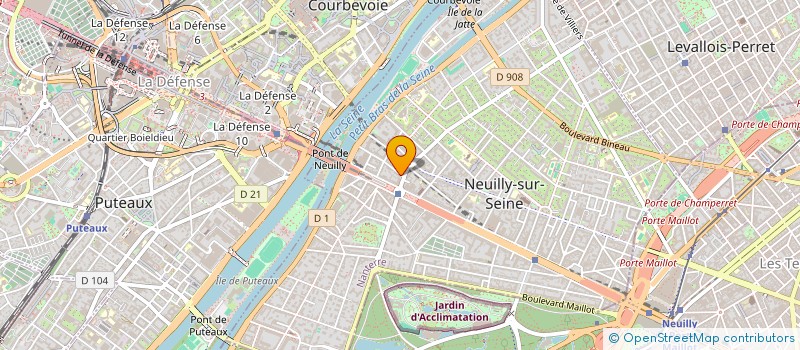 localisation de l'entreprise MOENIO à BOULOGNE-BILLANCOURT