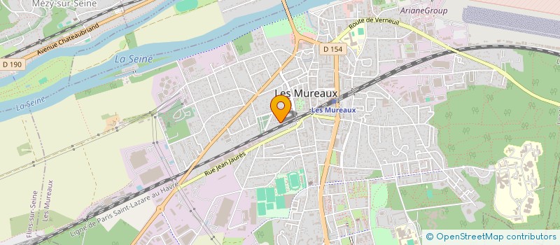 localisation de l'entreprise MOENN TECHNOLOGIES à LES MUREAUX