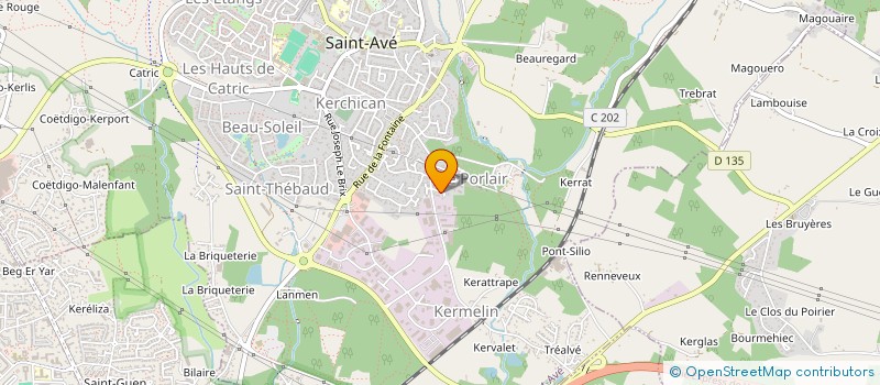 localisation de l'entreprise MOESIE  SAINT-AVE