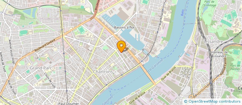localisation de l'entreprise MOETCOM à BORDEAUX