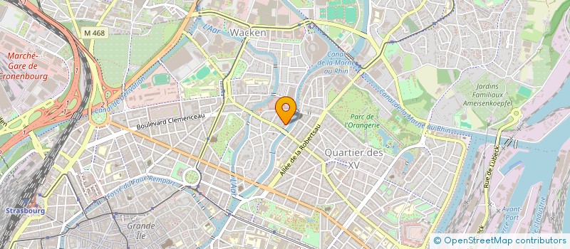 localisation de l'entreprise MOETTES à STRASBOURG
