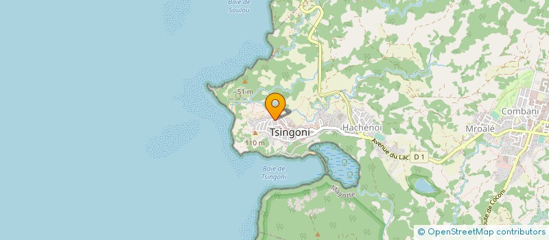 localisation de l'entreprise MOEVA à TSINGONI