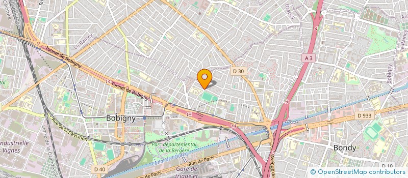 localisation de l'entreprise MOEZ TAXI  BOBIGNY