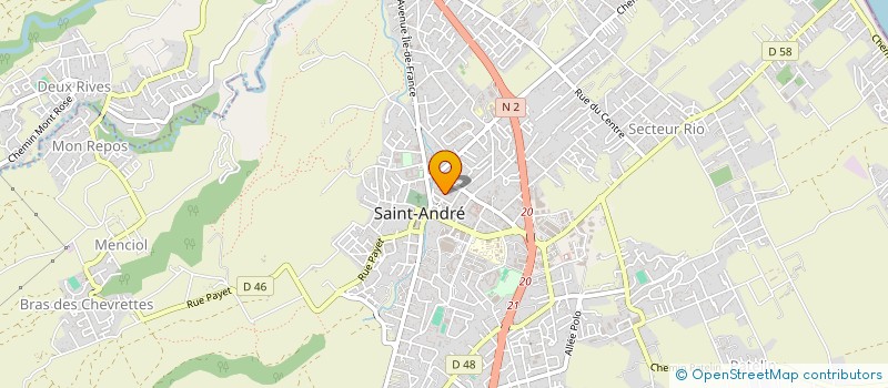 localisation de l'entreprise MOFA à SAINT-ANDRE