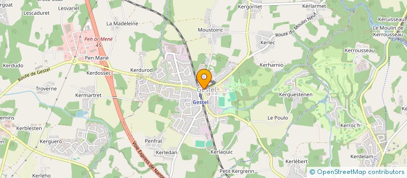 localisation de l'entreprise MOFALEO  GESTEL