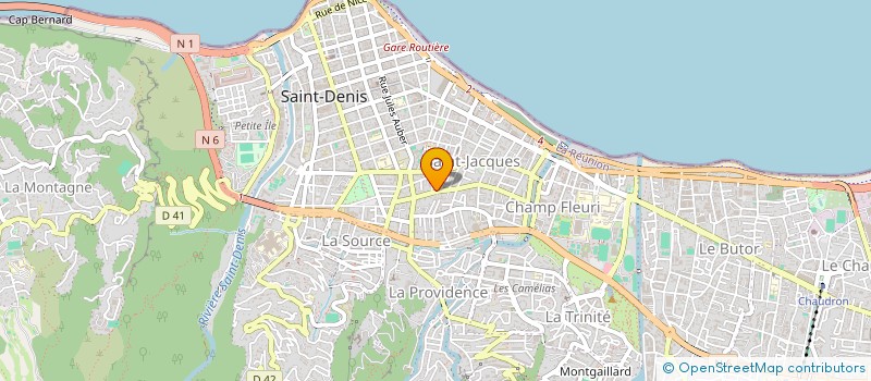 localisation de l'entreprise MOFEZA à SAINT-DENIS