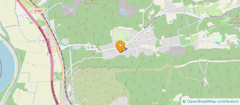 localisation de l'entreprise MOFFY BUSINESS CREATION  MORNAS