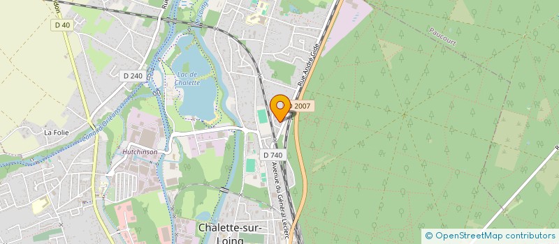 localisation de l'entreprise MOFIBRE à CHALETTE-SUR-LOING