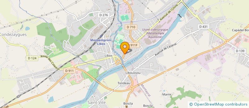 localisation de l'entreprise MOFT  FUMEL