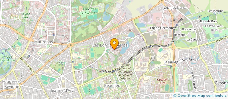 localisation de l'entreprise MOG  RENNES