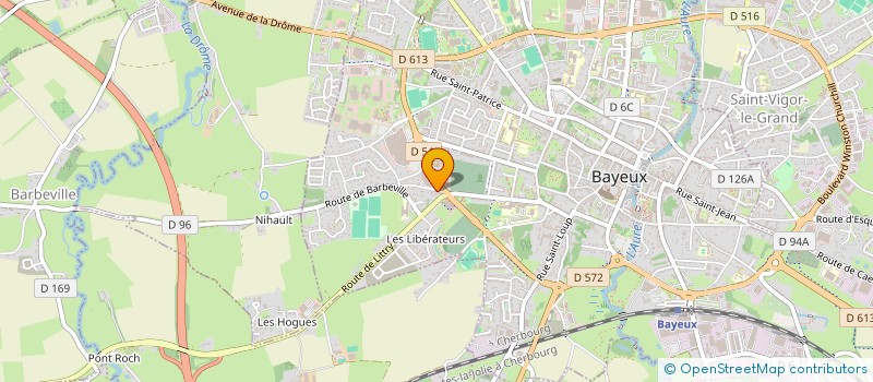 localisation de l'entreprise MOG-IT  BAYEUX