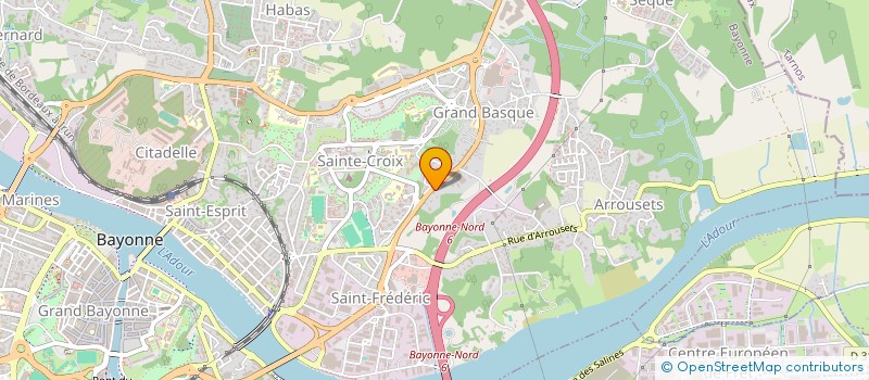 localisation de l'entreprise MOG & SHIP à BAYONNE