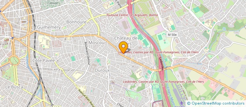 localisation de l'entreprise MOGA à TOULOUSE