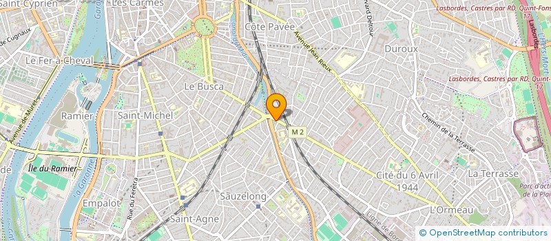 localisation de l'entreprise MOGA AUDITION à TOULOUSE