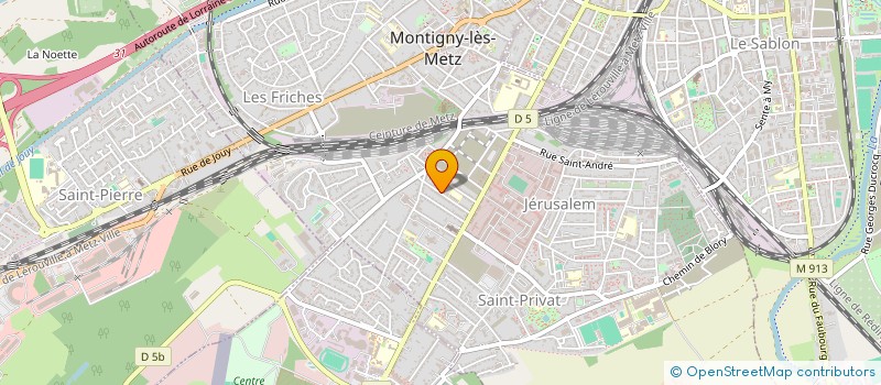 localisation de l'entreprise MOGADOR à MONTIGNY-LES-METZ