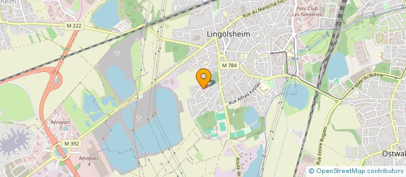 localisation de l'entreprise MOGADOR  LINGOLSHEIM