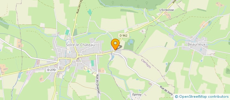 localisation de l'entreprise MOGADOR  SOLRE-LE-CHATEAU